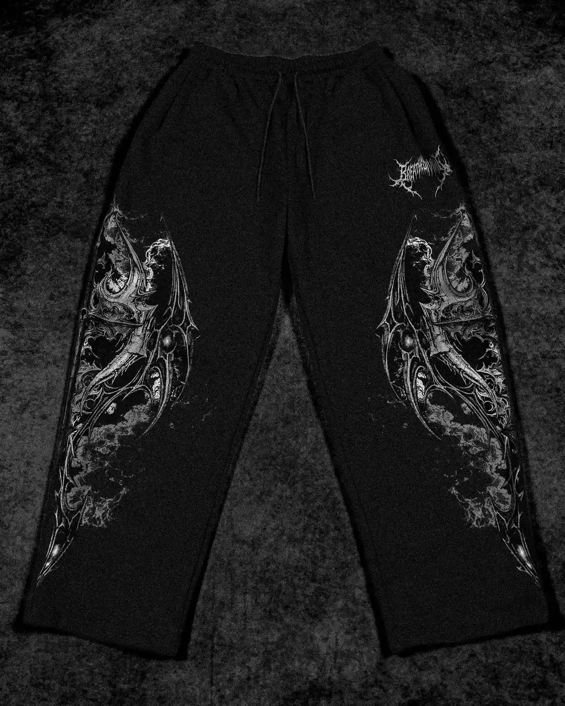 Buzo Dragon Negro con blanco