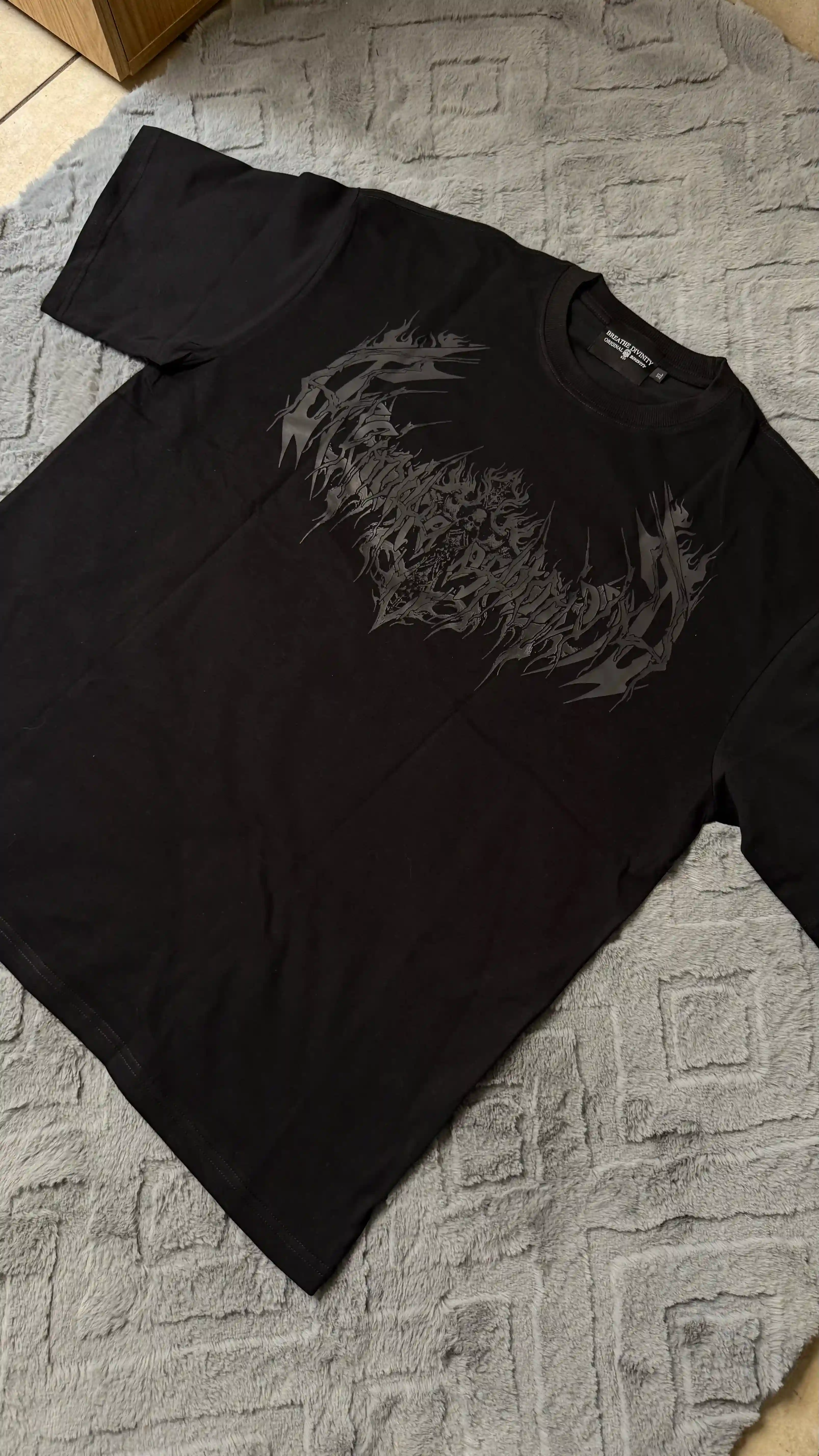 Camisa Oversize Full Black