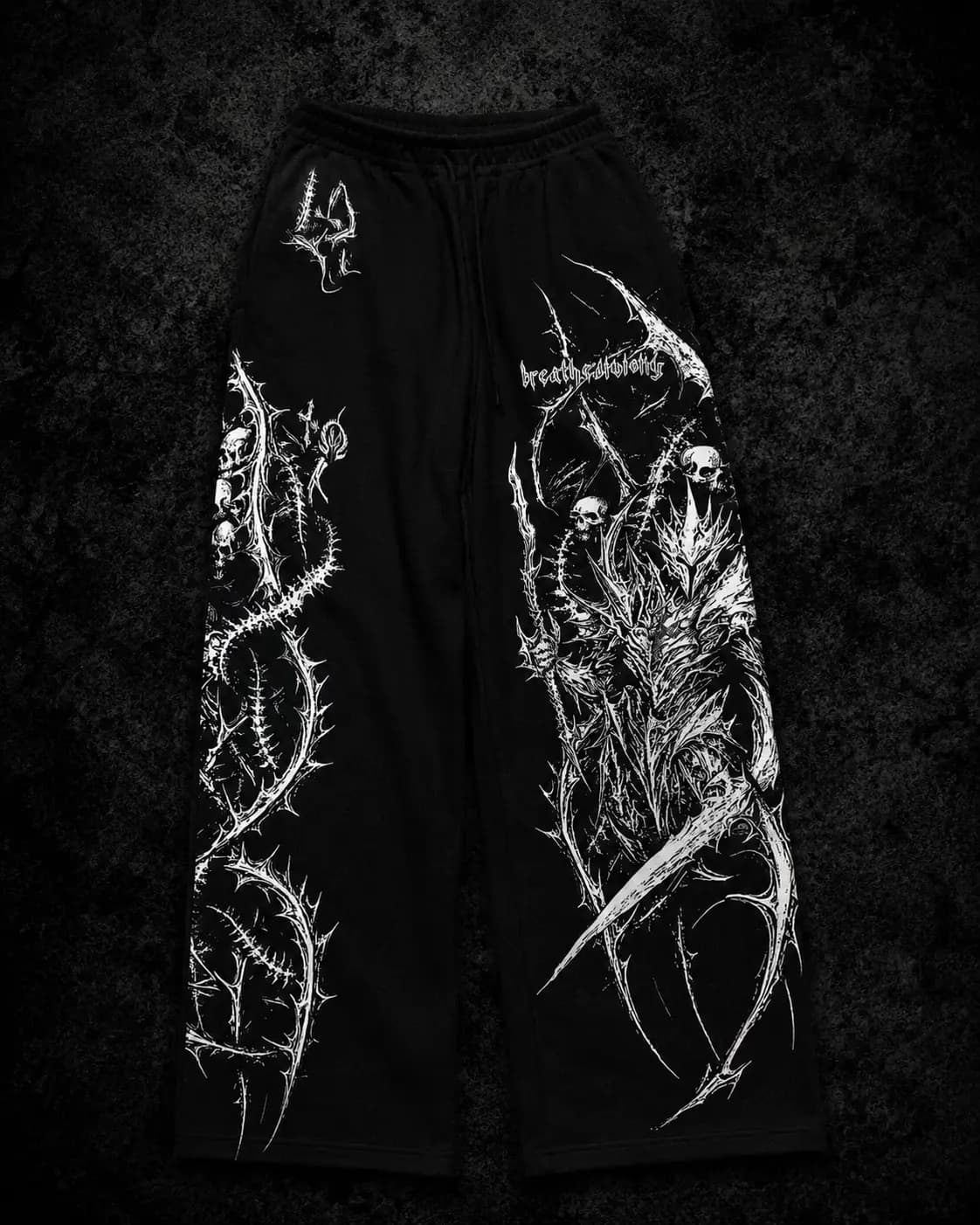 Jogger Breathe divinity falleng kight negro con blanco